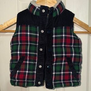 Gymboree Navy Cotton Vest